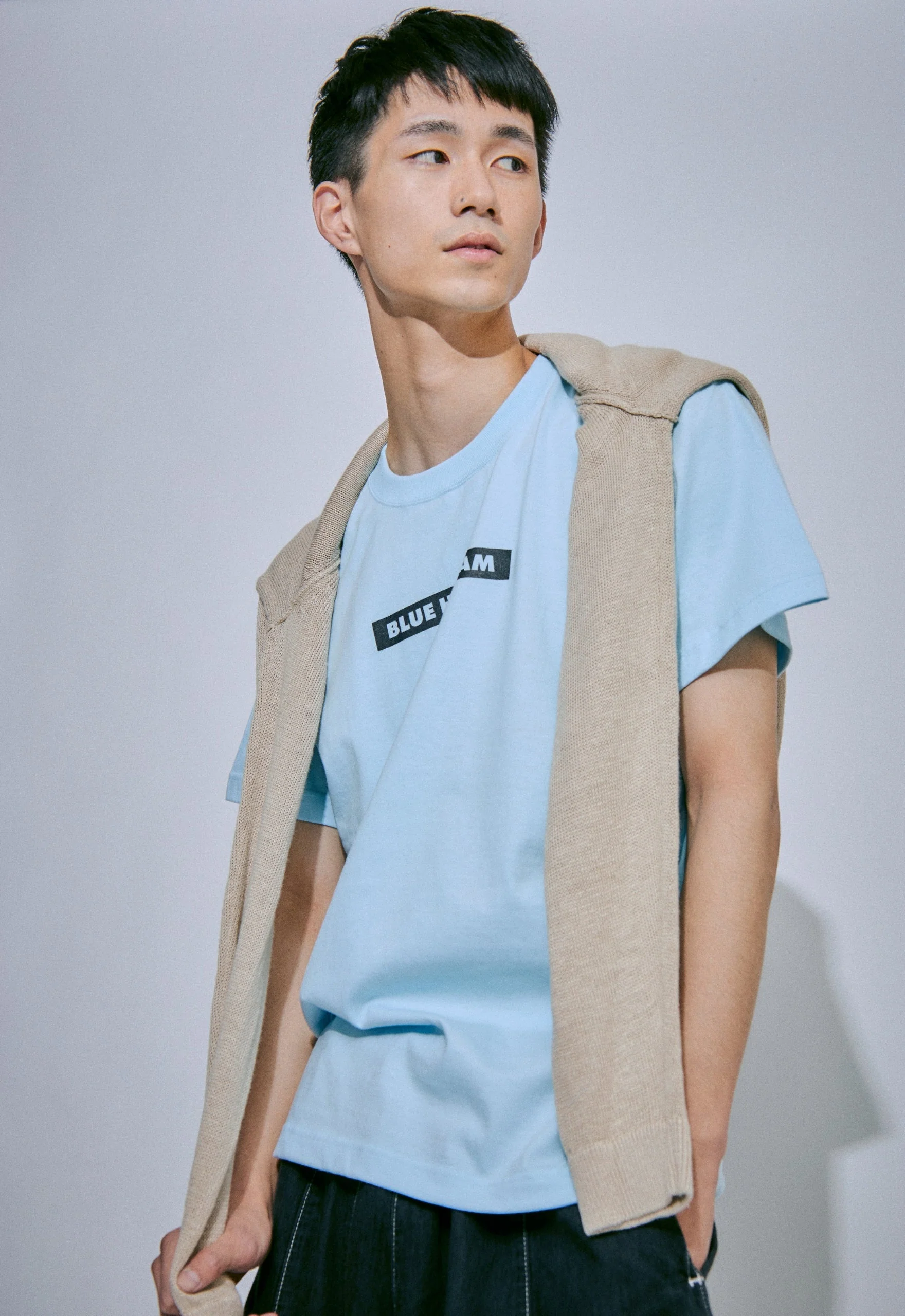 Backprint Tee_Trumpet（LIGHT BLUE） - Image 5