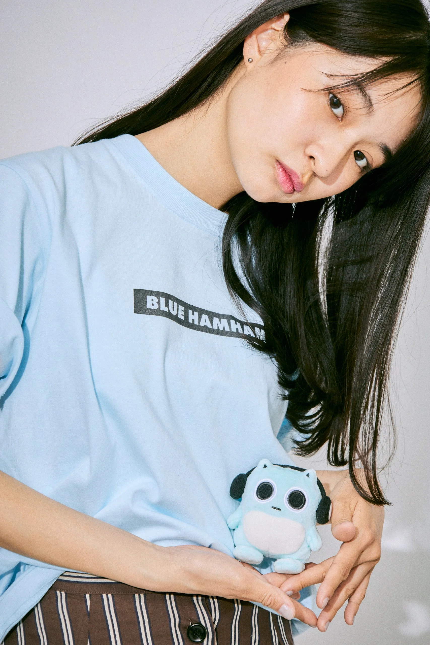 Backprint Tee_Trumpet（LIGHT BLUE） - Image 7