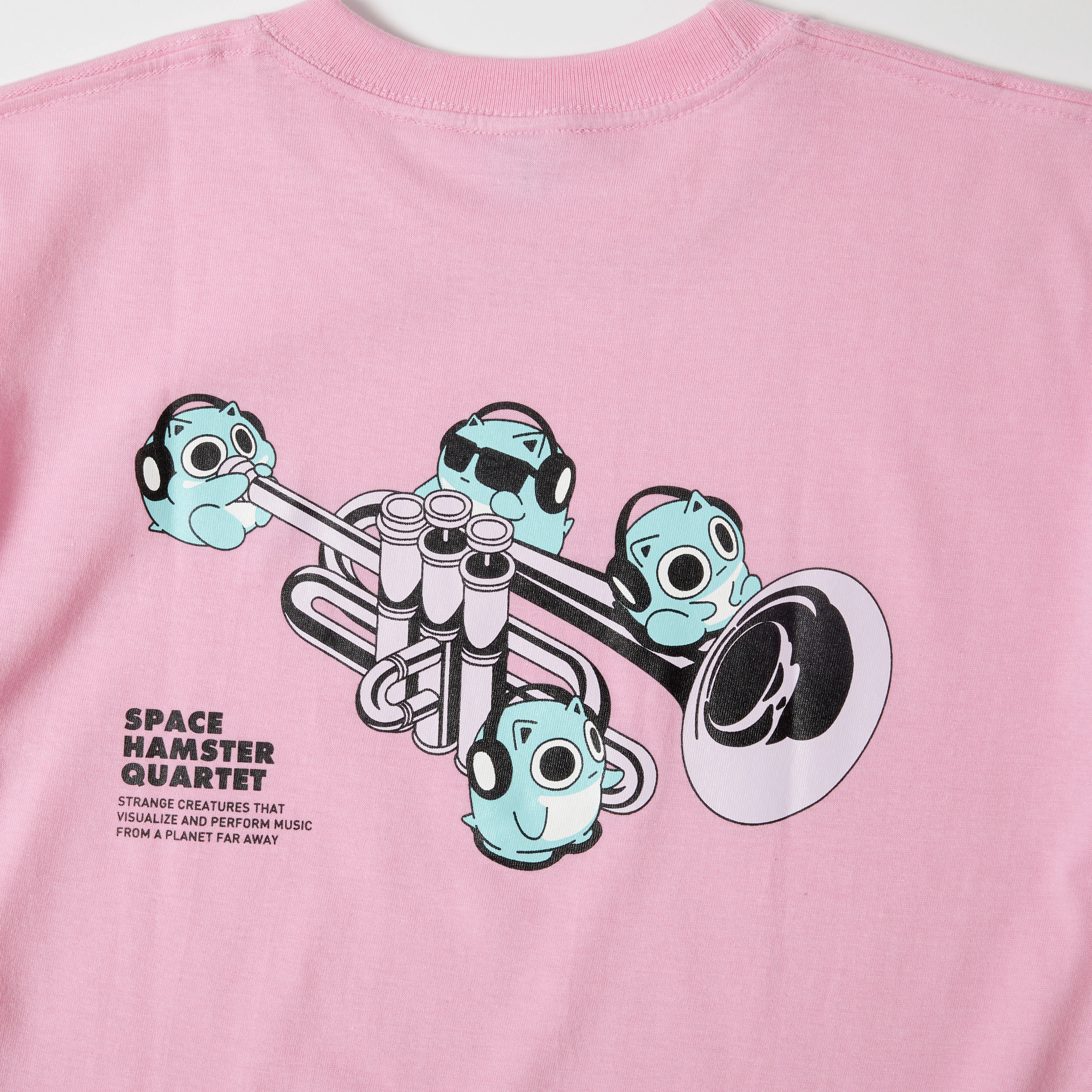 Backprint Tee_Trumpet（PINK） - Image 3