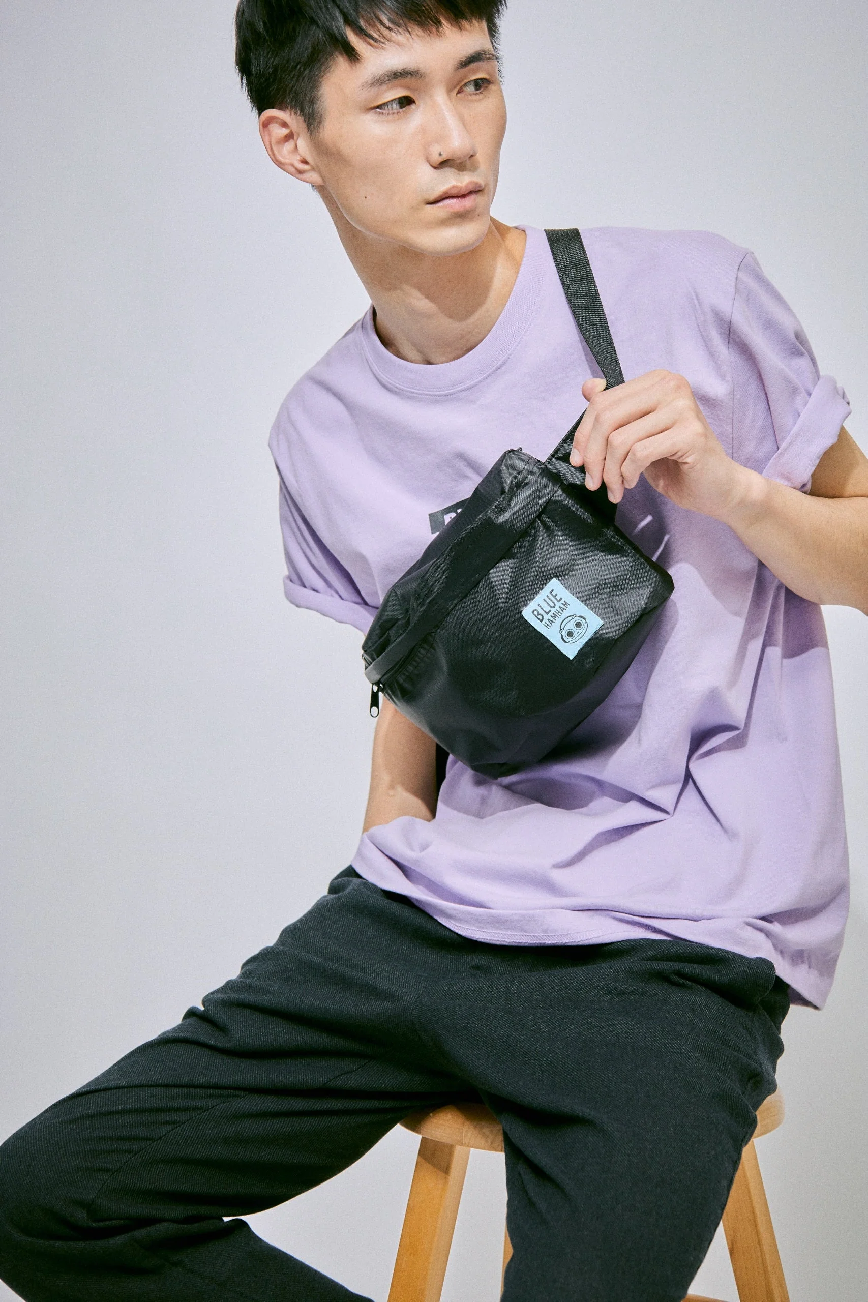 Backprint Tee_Trumpet（PURPLE） - Image 9