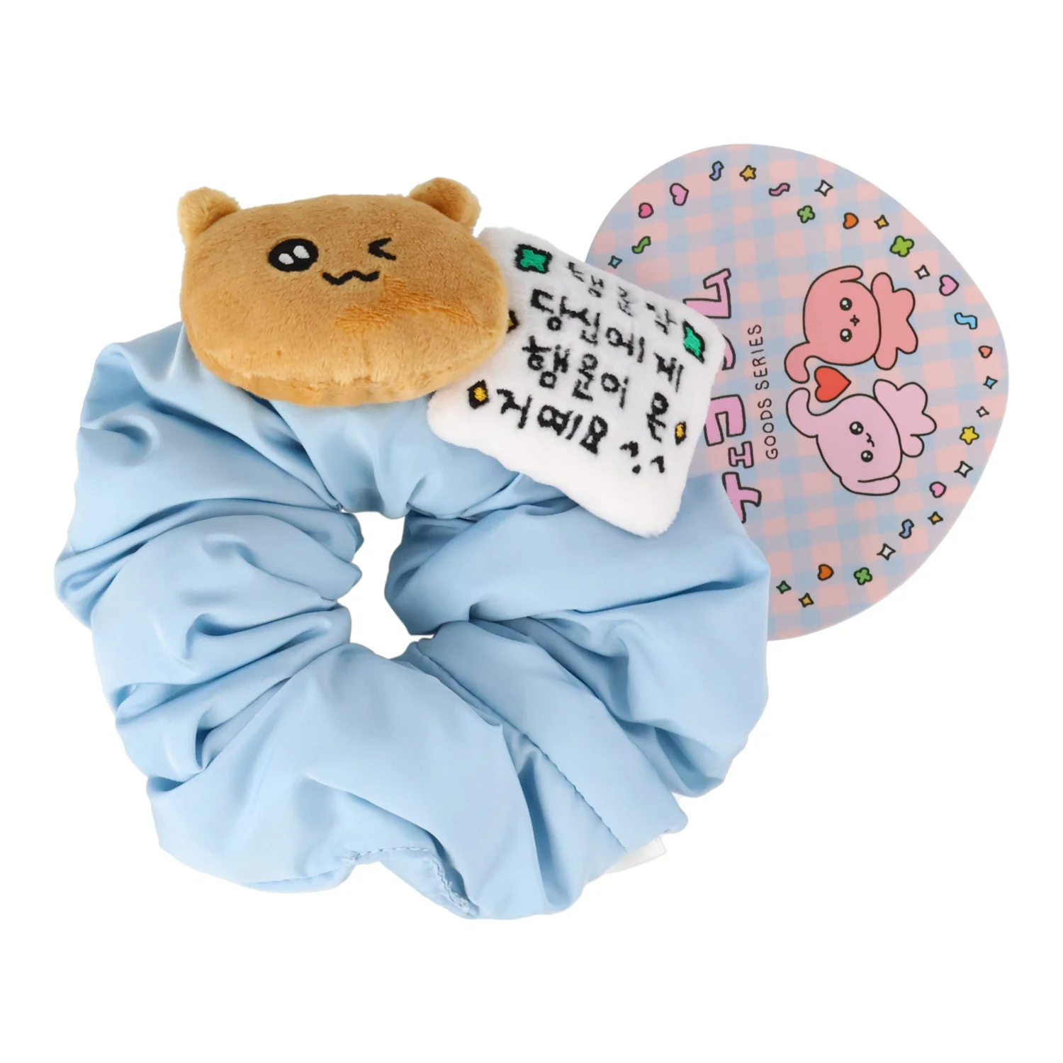 チェゴシム マスコット付きシュシュ＜くまゴシム＞ - Image 3
