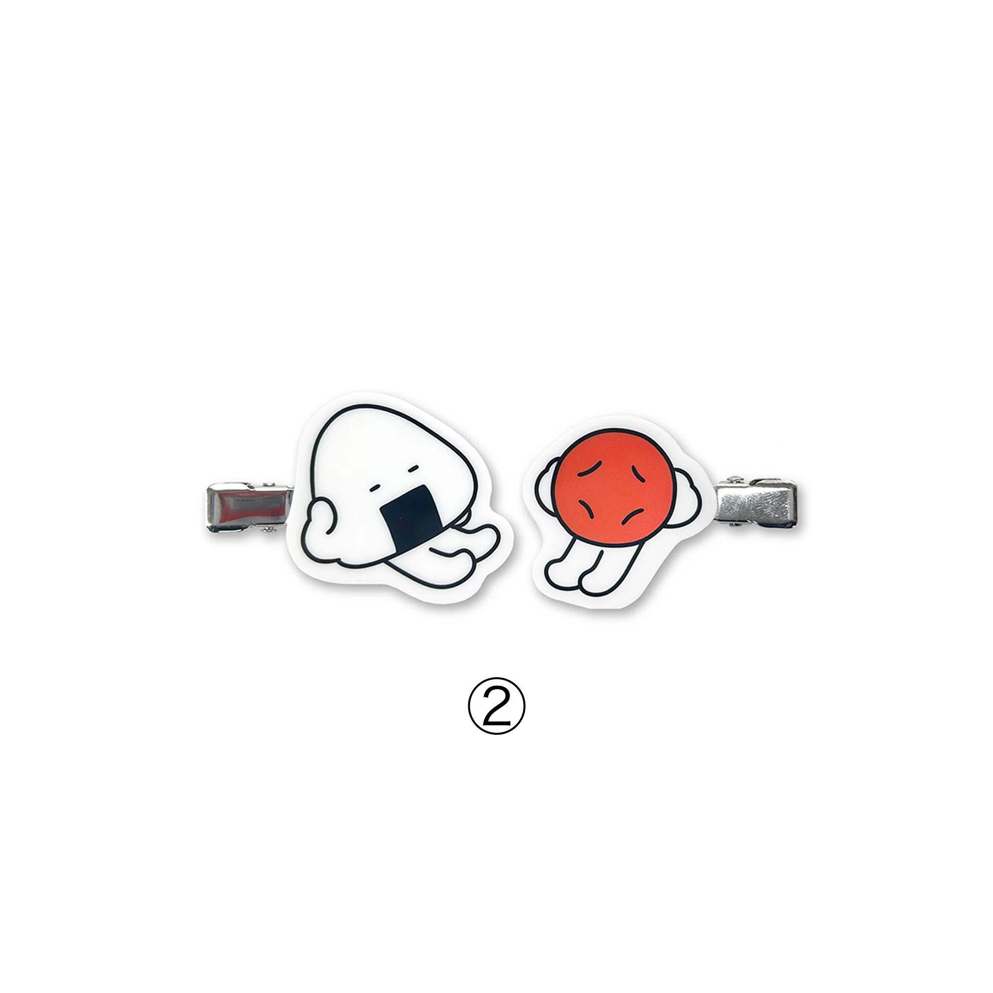 おにうめ アクリルヘアクリップ - Image 3