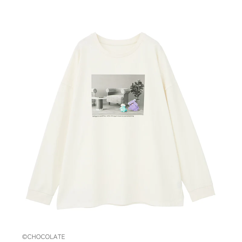 ホイッピ&ラッピ プリントロンTee②【YECCA VECCA】 - Image 3